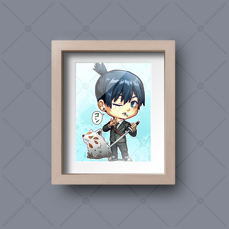 Aki Hayakawa Mini Print