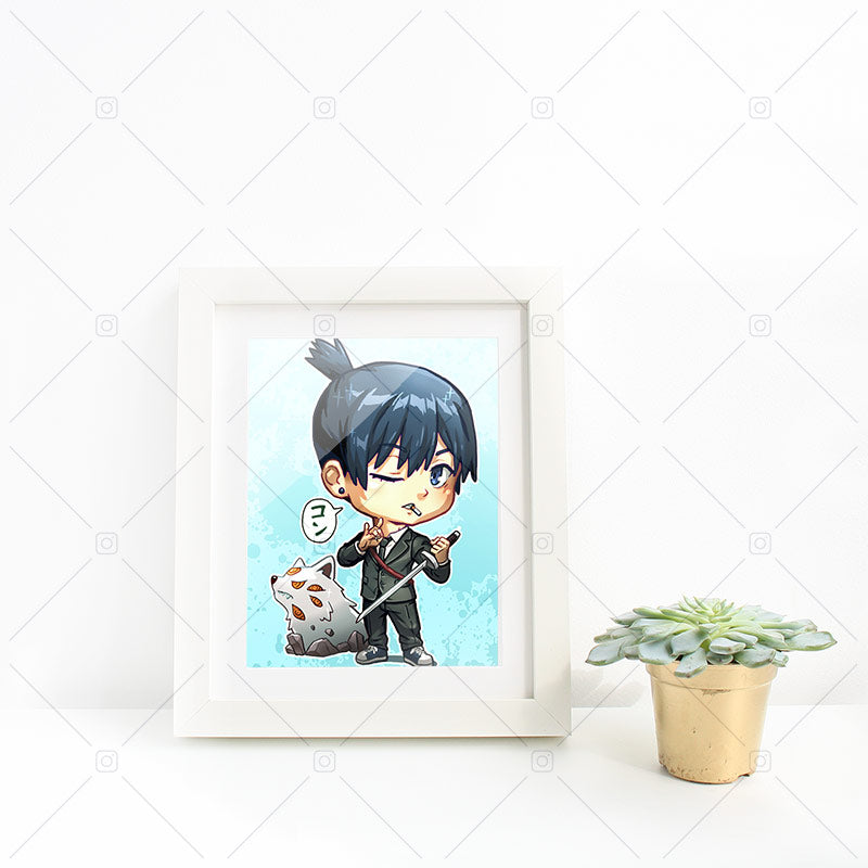 Aki Hayakawa Mini Print
