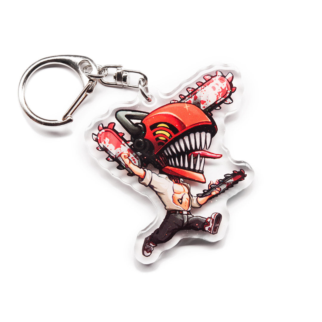 Chainsaw Man Acrylic Charm Keychain