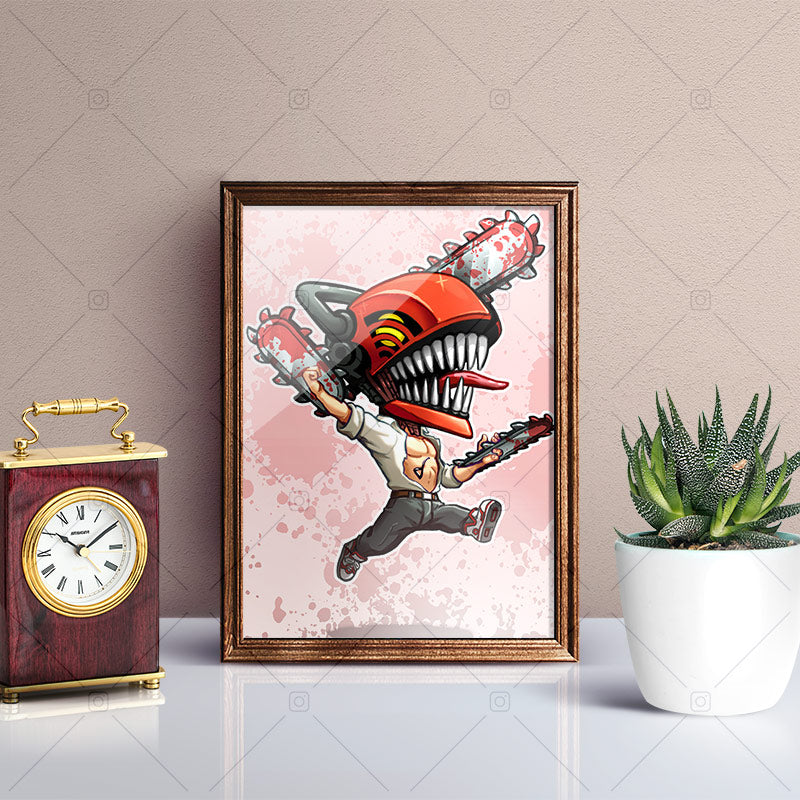 Chainsaw Man Mini Print