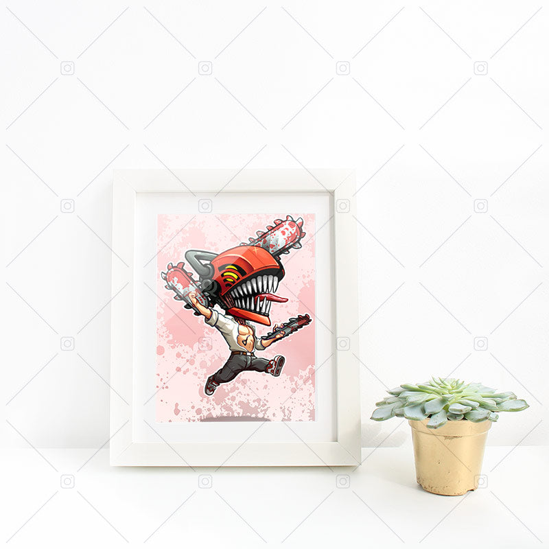 Chainsaw Man Mini Print