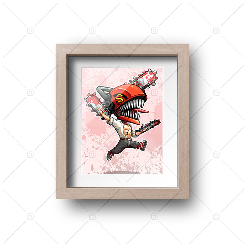 Chainsaw Man Mini Print