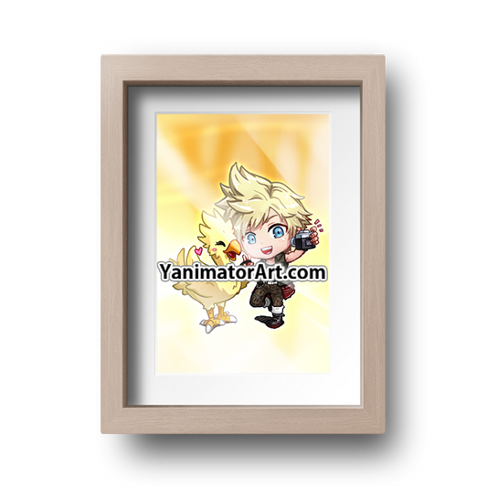 Prompto Argentum Mini Print