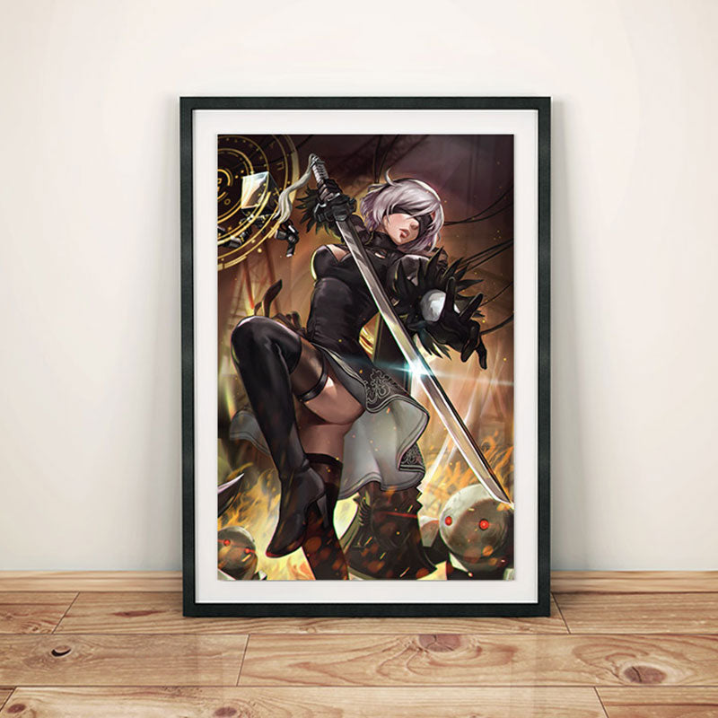 2B Nier Automata Poster Print