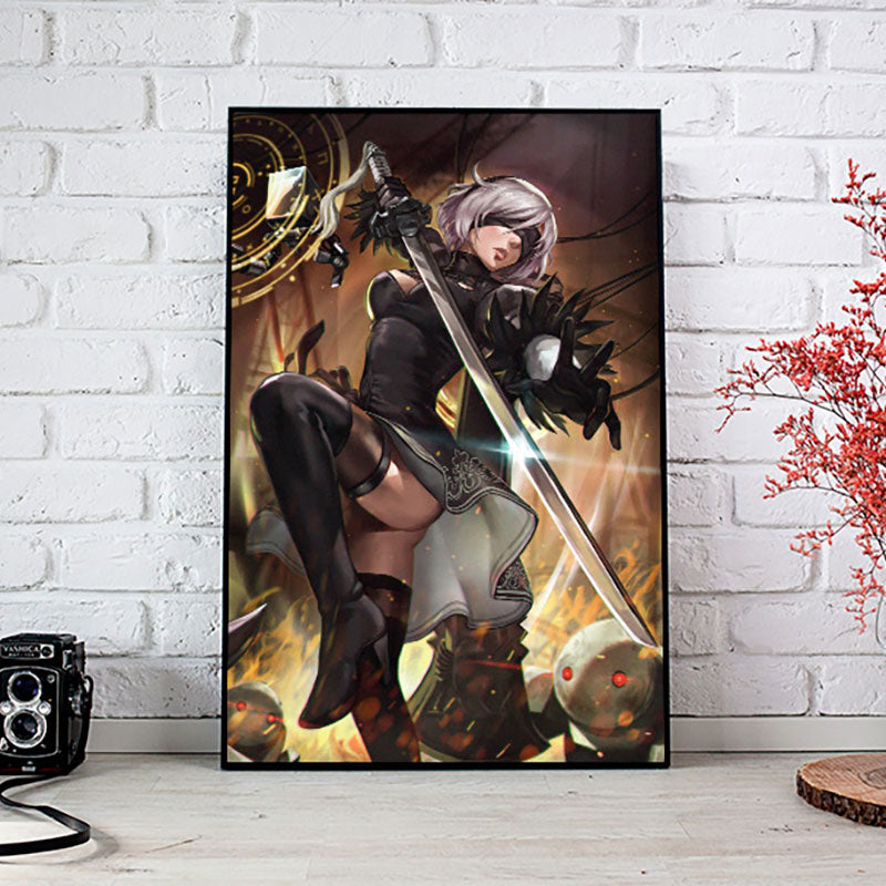 2B Nier Automata Poster Print