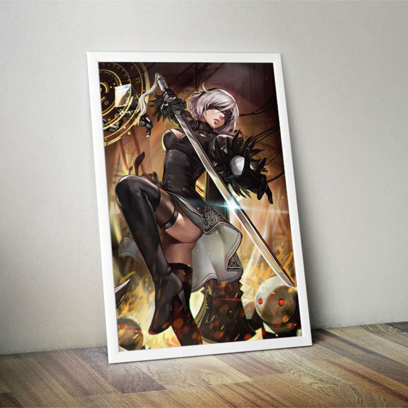 2B Nier Automata Poster Print