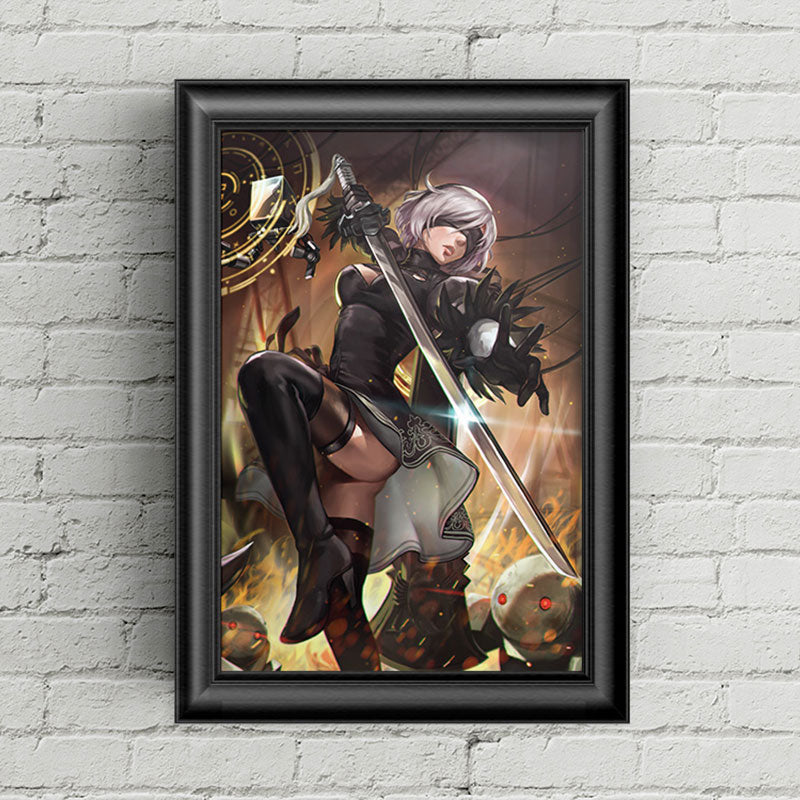 2B Nier Automata Poster Print