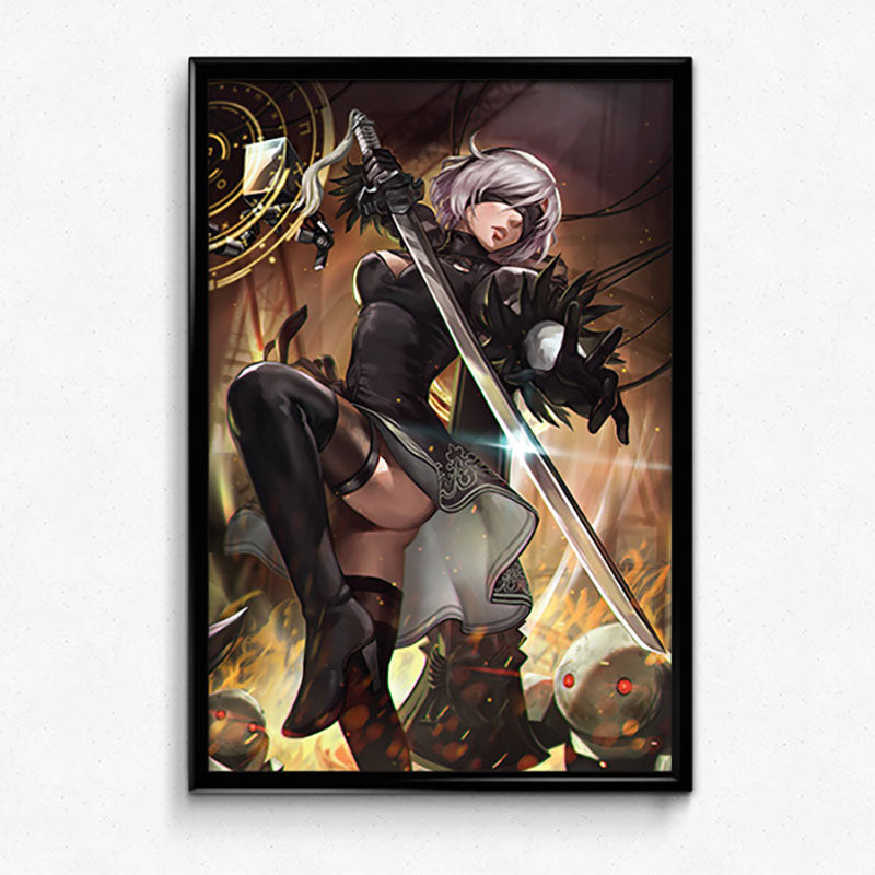 2B Nier Automata Poster Print