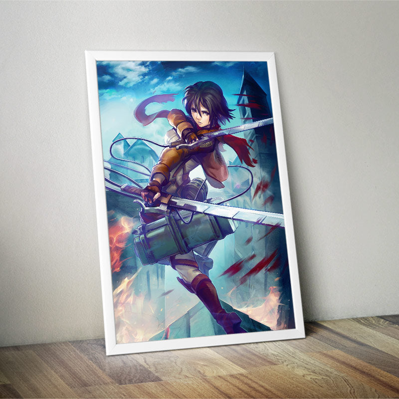 Mikasa Ackerman Poster Print
