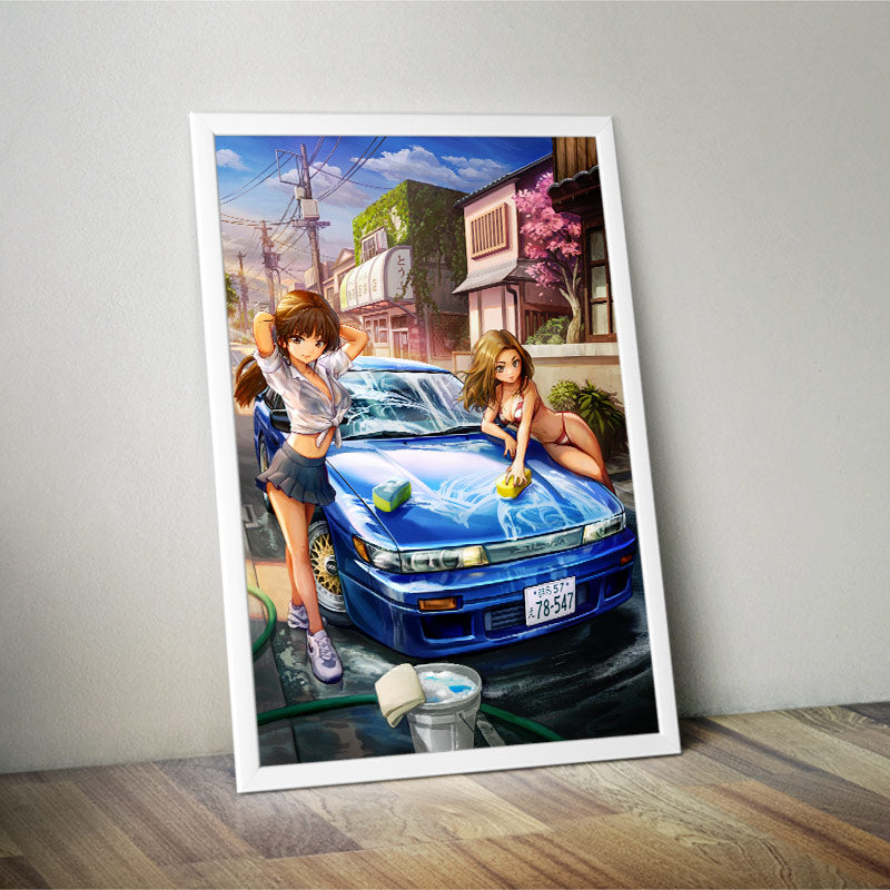 Initial D: Impact Blue Poster Print