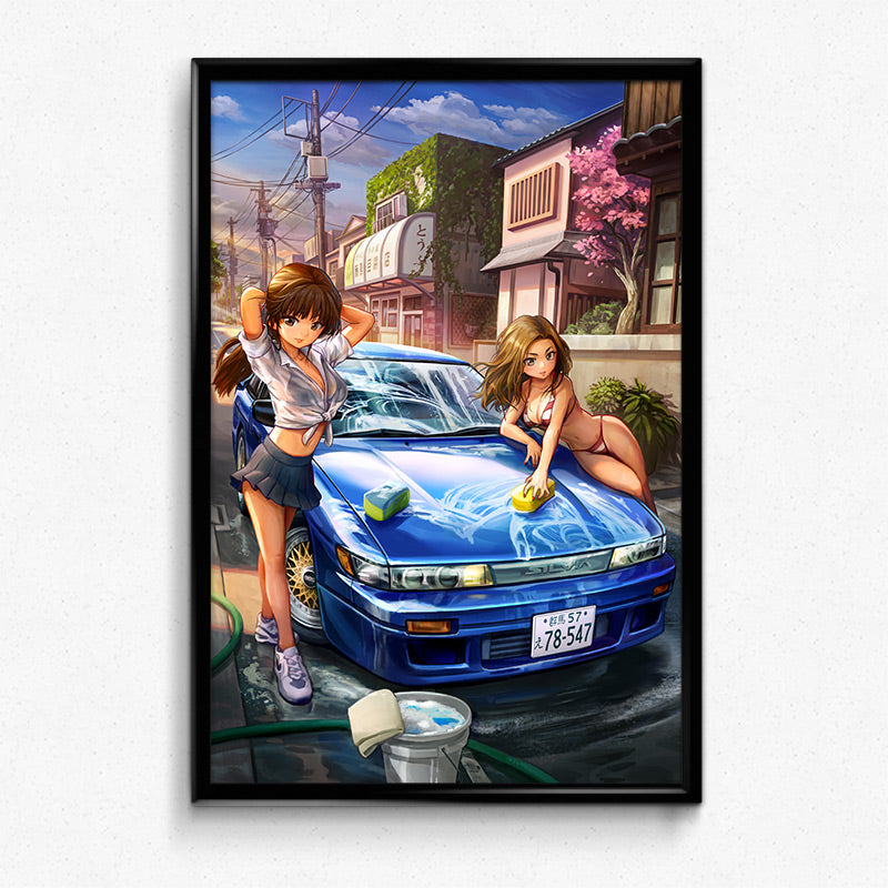Initial D: Impact Blue Poster Print