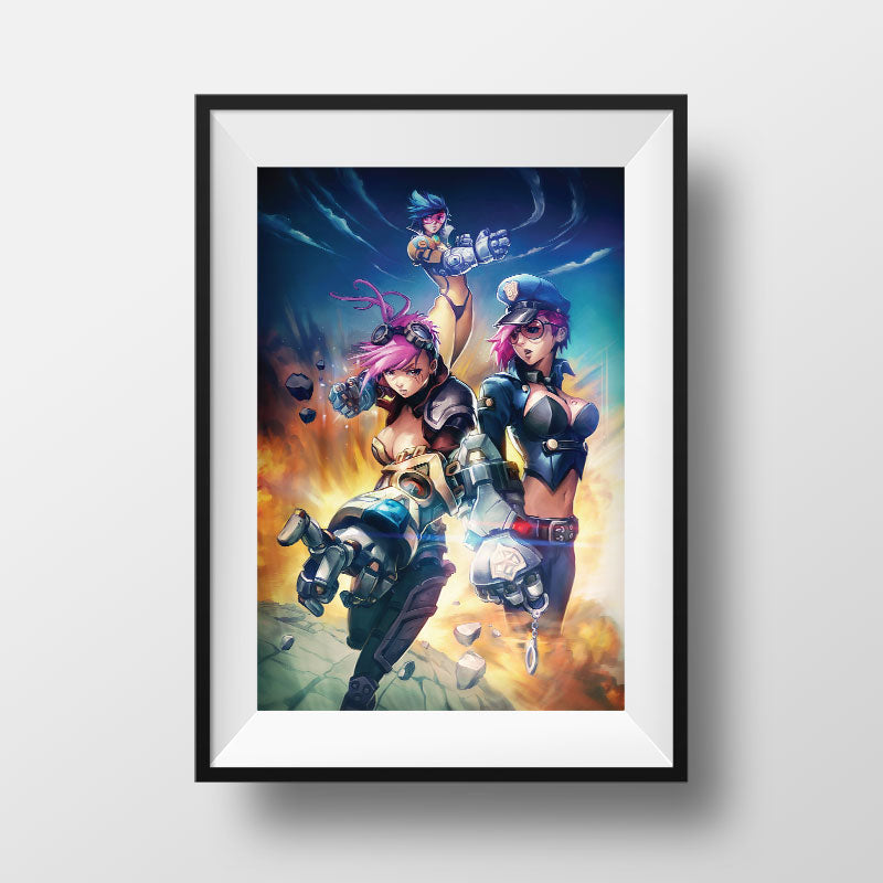 Vi Poster Print