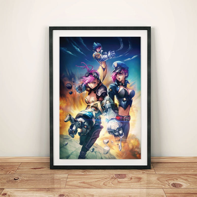 Vi Poster Print