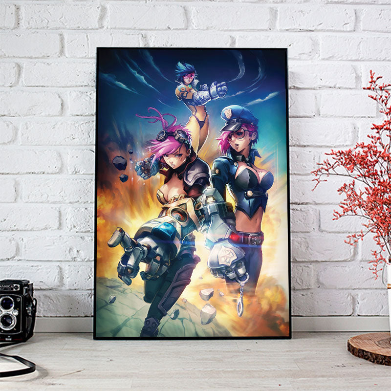 Vi Poster Print