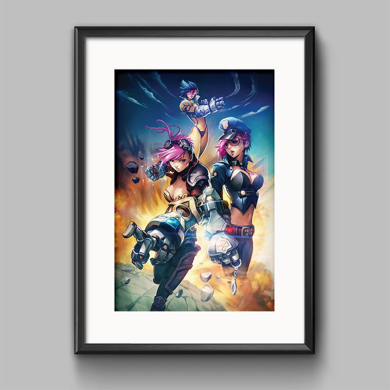 Vi Poster Print