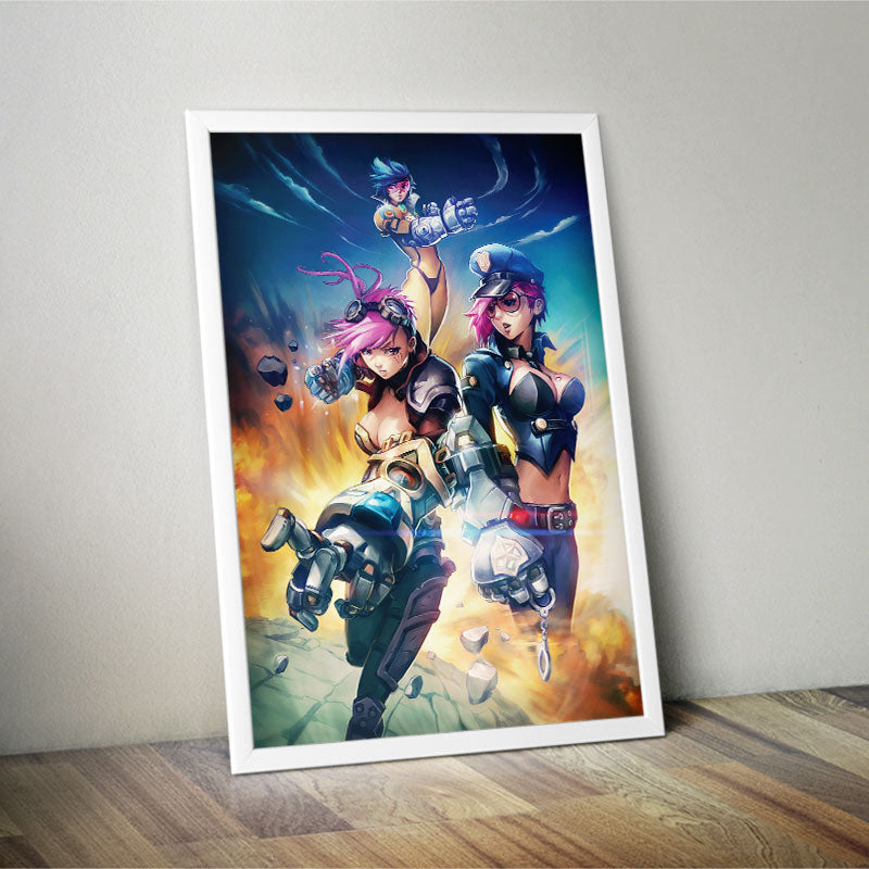 Vi Poster Print