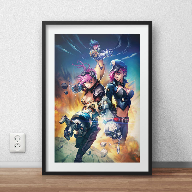 Vi Poster Print