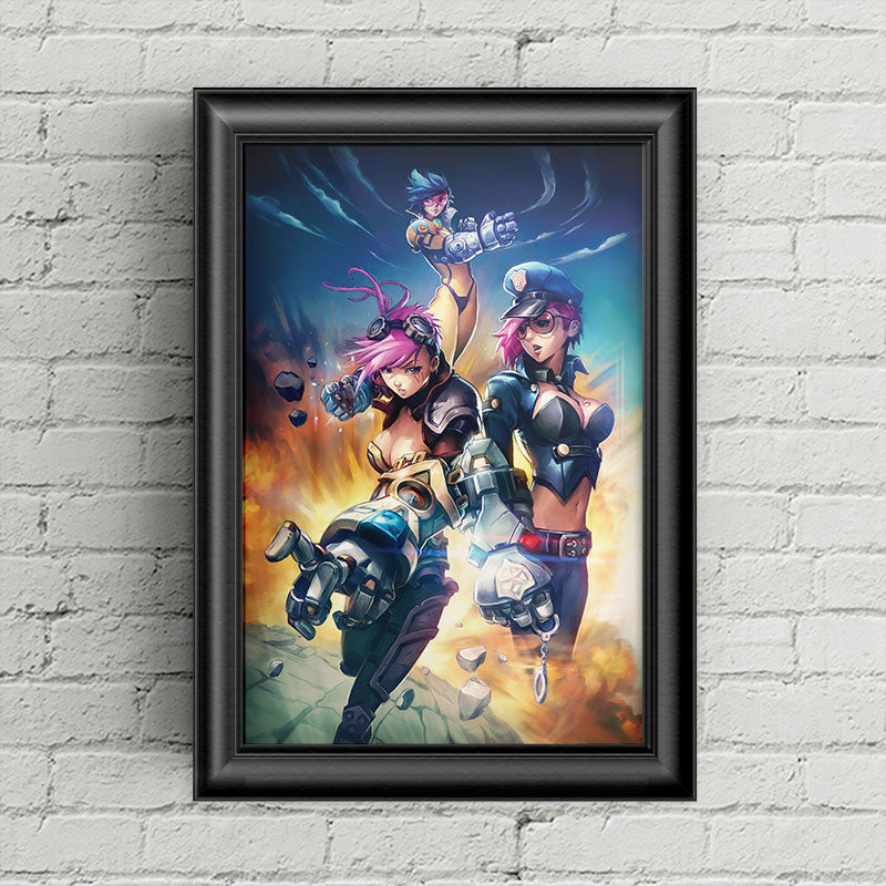 Vi Poster Print
