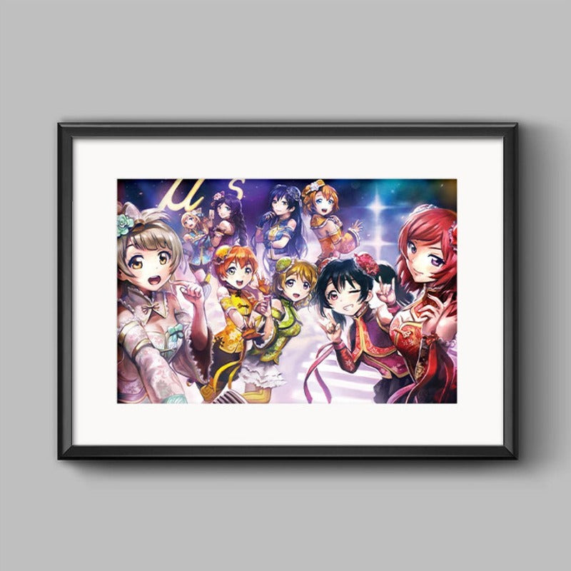 Love Live School Idol Poster Print