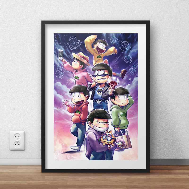Osomatsu-san Poster Print
