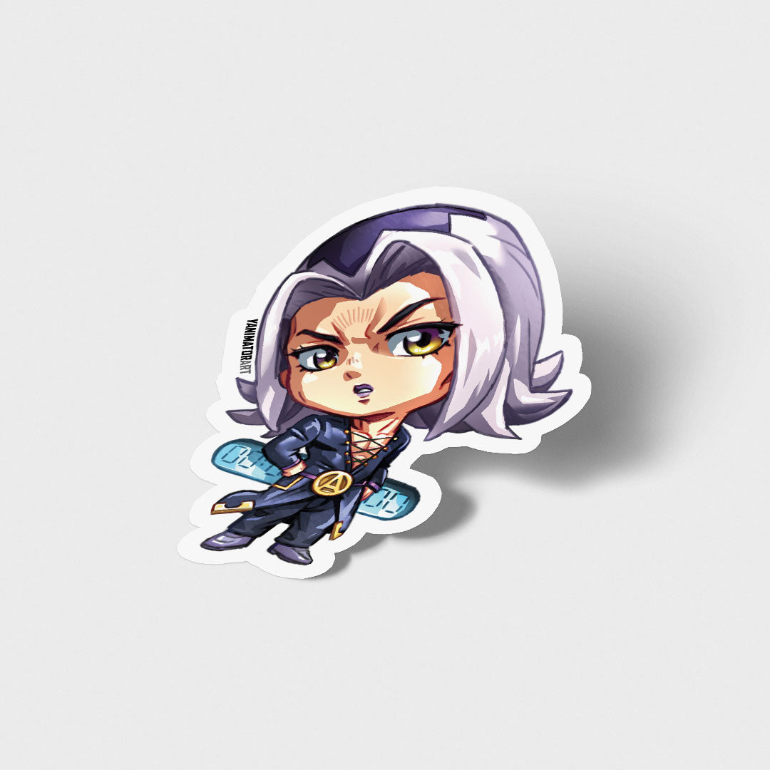 Abbacchio Leone Vinyl Sticker