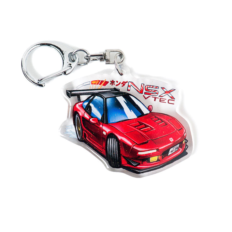 NSX VTEC Acrylic Charm Keychain