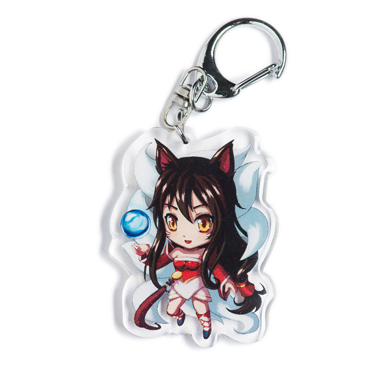 Ahri Acrylic Keychain - nayukidraws