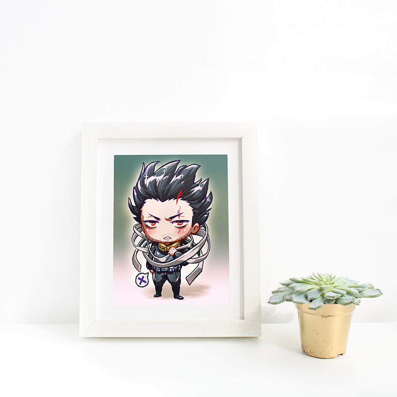 Eraserhead Aizawa Mini Print