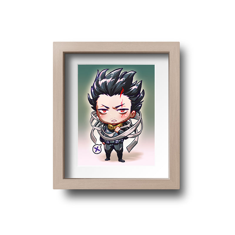 Eraserhead Aizawa Mini Print