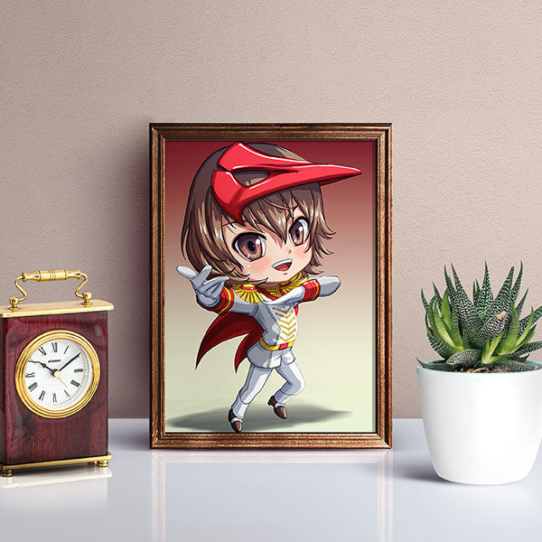 Akechi Chibi Mini Print - nayukidraws