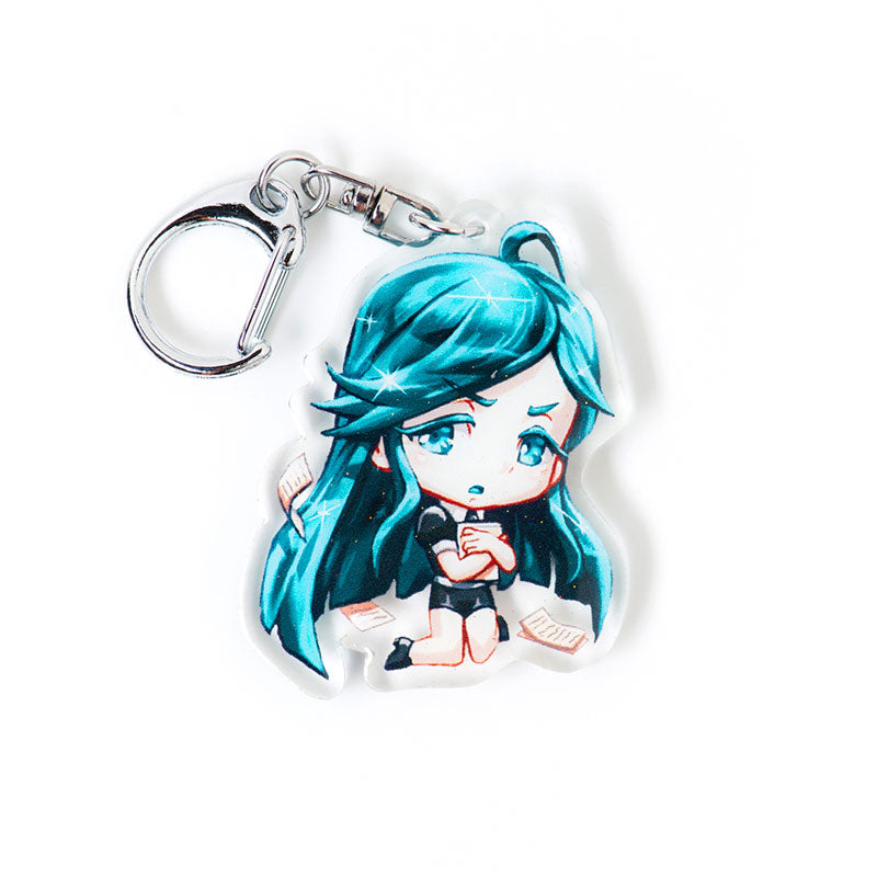 Alexandrite Acrylic Charm Keychain