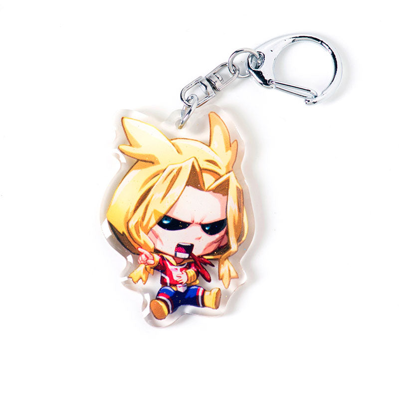 Toshinori Yagi All Might Pajama Kigurumi Acrylic Charm Keychain