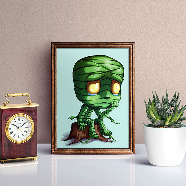 Amumu Chibi Mini Print - nayukidraws