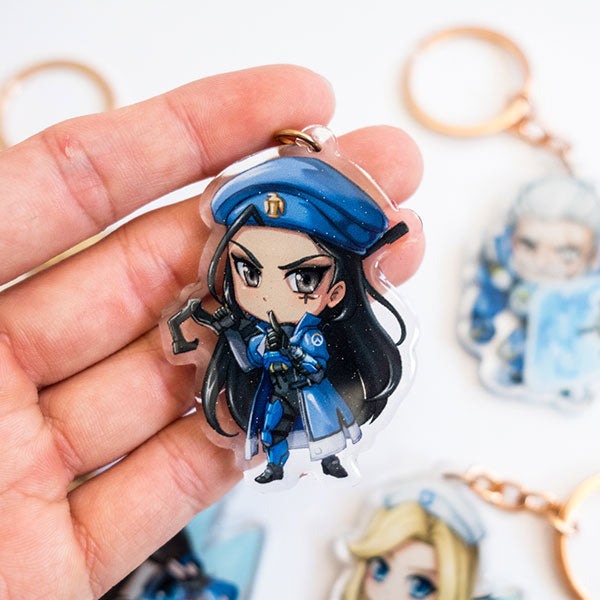 Captain Ana Amari Acrylic Keychain (B+ Grade)