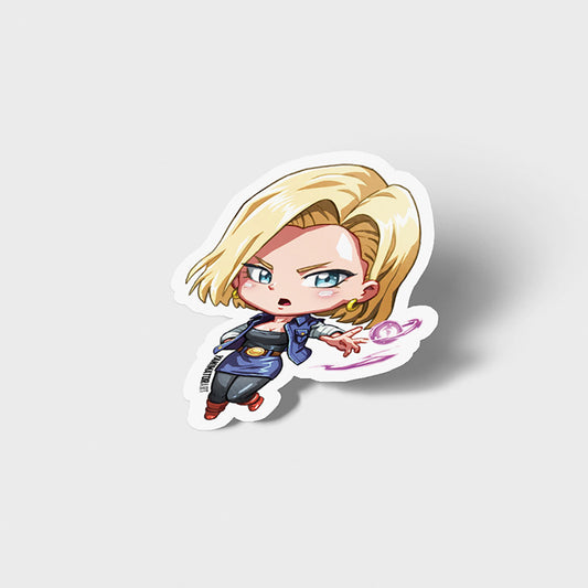 Android 18 Vinyl Sticker