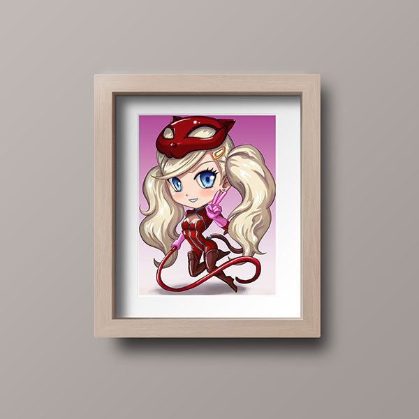 Ann Chibi Mini Print - nayukidraws