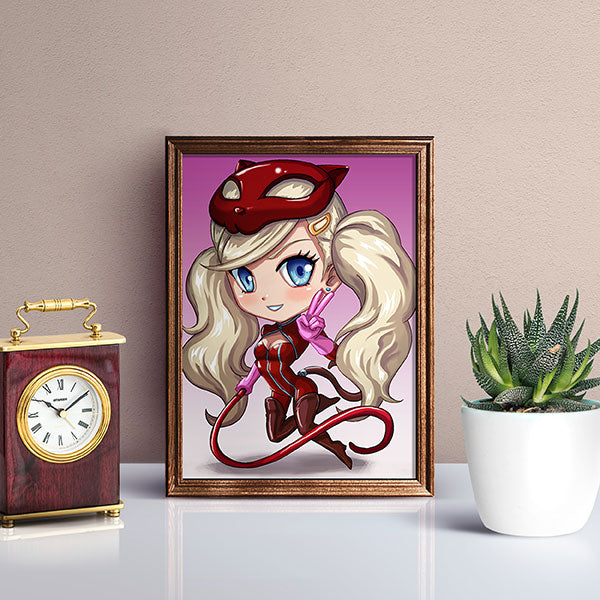 Ann Chibi Mini Print - nayukidraws
