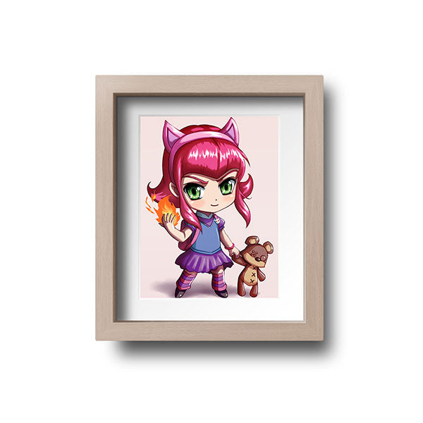 Annie Chibi Mini Print - nayukidraws
