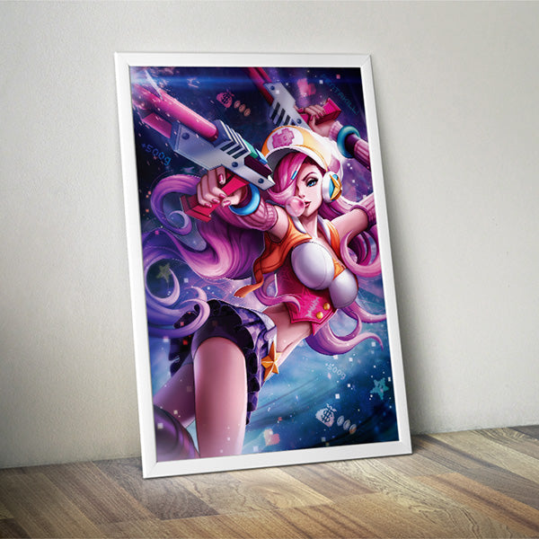 Arcade Miss Fortune Poster Print - nayukidraws