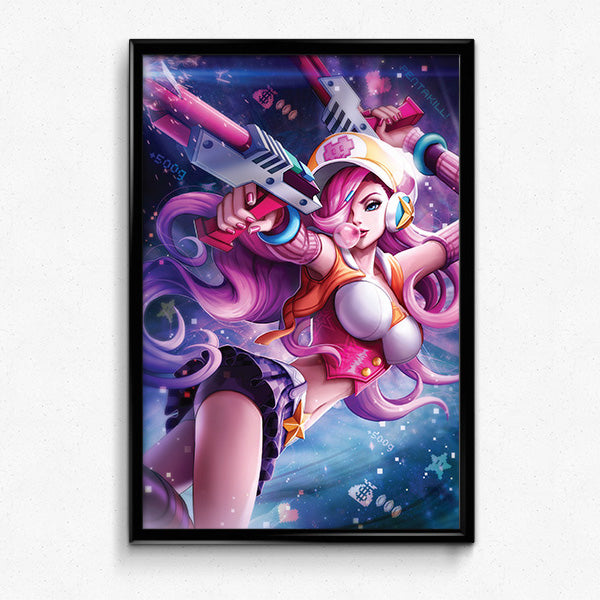Arcade Miss Fortune Poster Print - nayukidraws