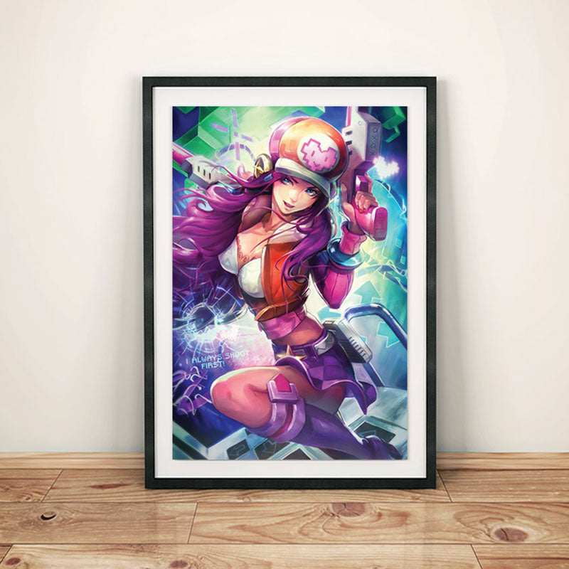 Arcade Miss Fortune Poster Print