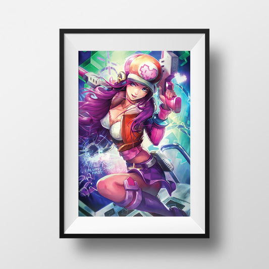 Arcade Miss Fortune Poster Print