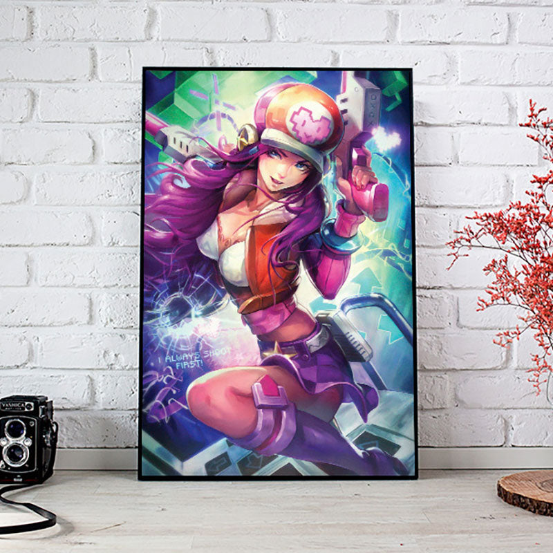 Arcade Miss Fortune Poster Print