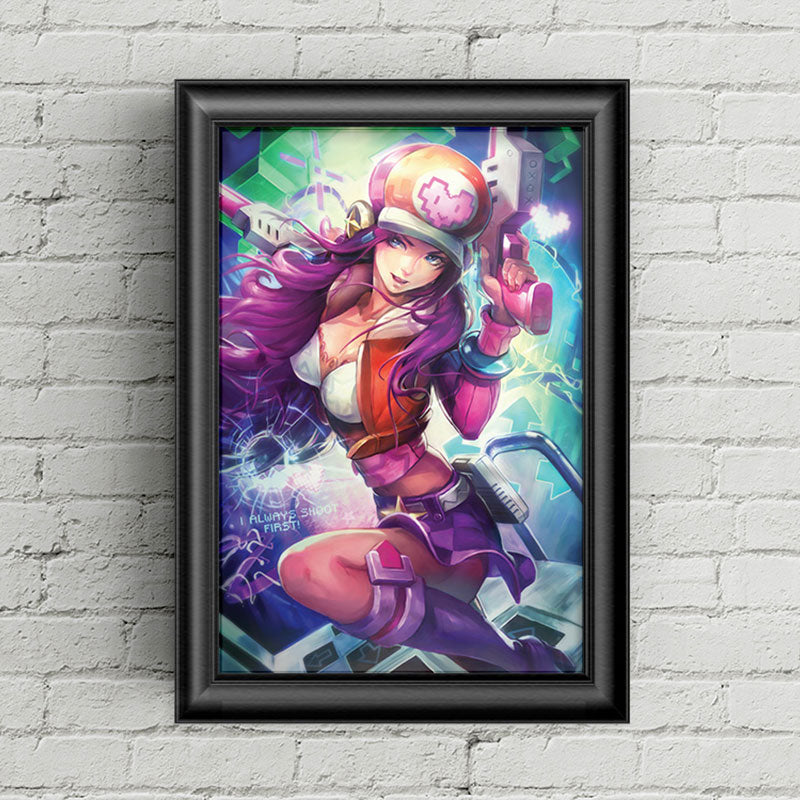 Arcade Miss Fortune Poster Print
