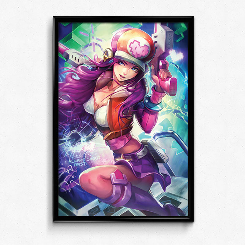 Arcade Miss Fortune Poster Print