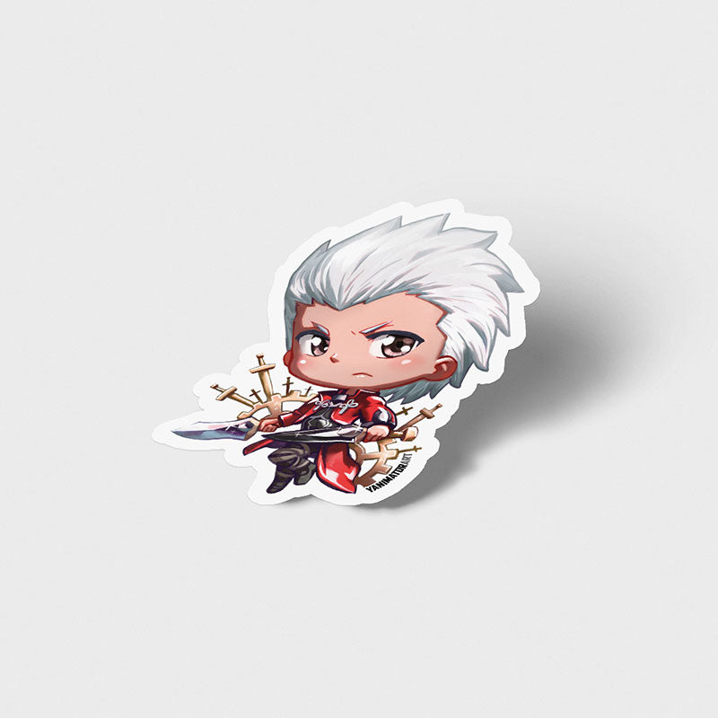Emiya Shirou Archer Vinyl Sticker