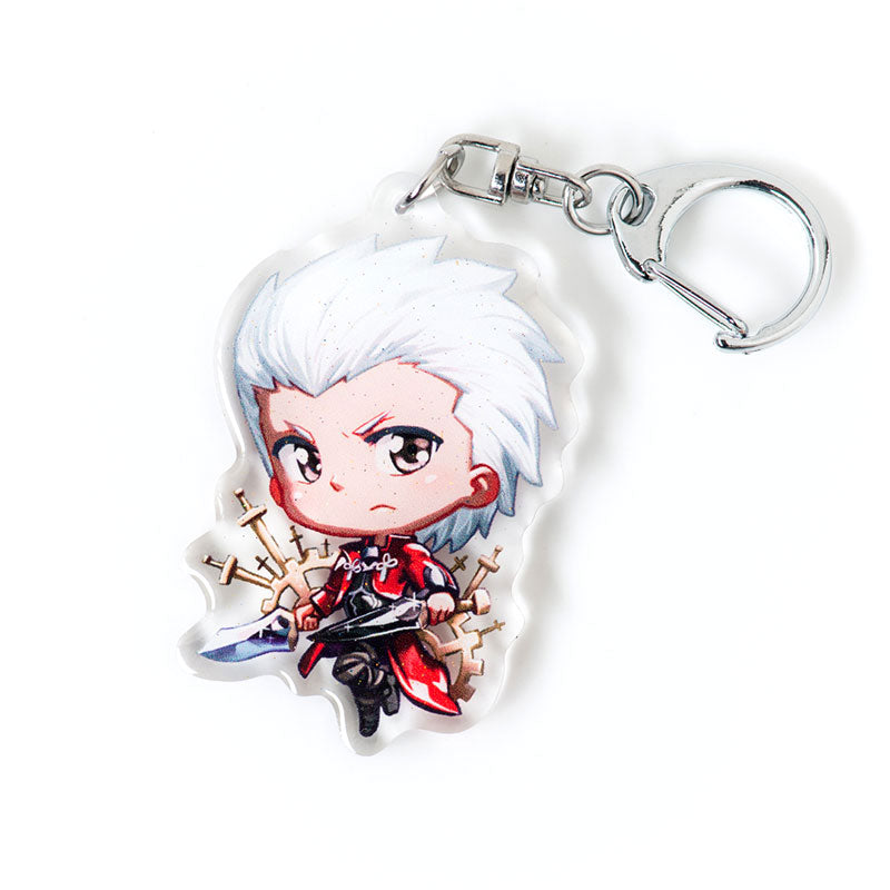 Archer Shirou Emiya Acrylic Charm Keychain