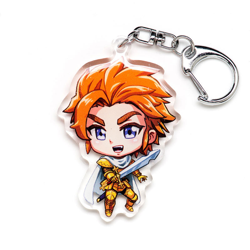 Arthur Pendragon Acrylic Charm Keychain