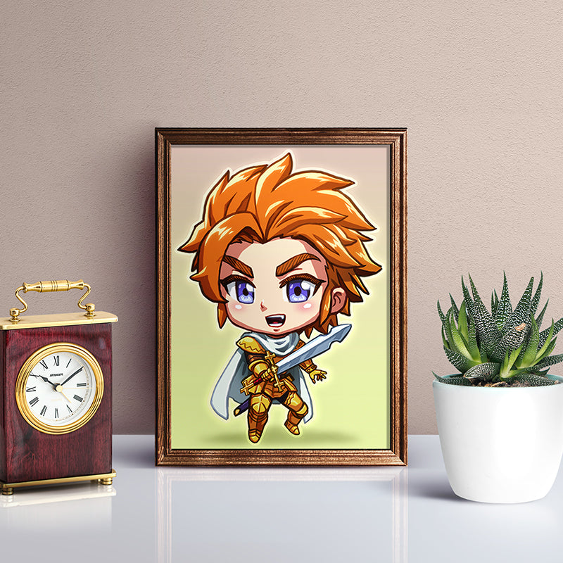 Arthur Pendragon Mini Print