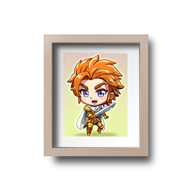 Arthur Pendragon Mini Print